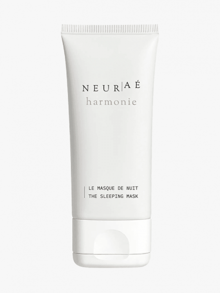 Neuraé Harmonie The Sleeping Mask in branded tube component on a light gray background